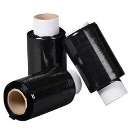 MINI Stretch packaging film 100mm/23mkr BLACK 1