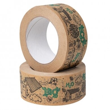Adhesive SOLVENT paper tape 50mm/50m 1