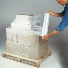 STRETCH packaging film. Transparent. 450mm/17mkr/200m