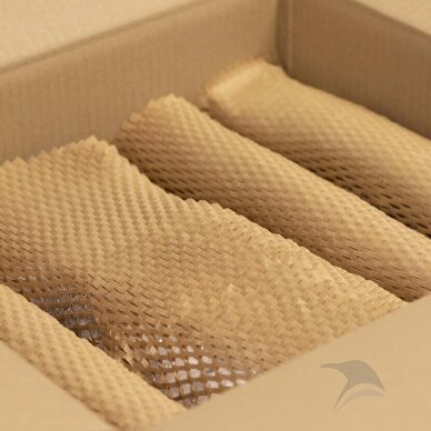 Corrugated wrapping paper roll 400mm / 250m 5